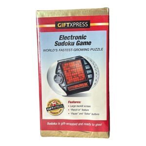 GiftExpress Electronic Sudoku Game Handheld Sealed Box